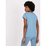 BASIC Feel Good T-shirt-AP-TS-A-004-light blue | Shoptok.si