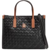 Tommy Hilfiger Ročne torbice Th City Mini Tote Črna Cene