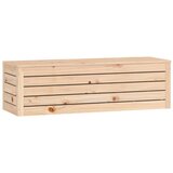  Kutija za pohranu 109x36,5x33 cm od masivne borovine | shoptok.hr