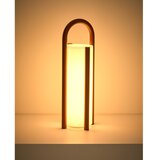 Kave Home LED prenosljiva zunanja svetilka na USB ø 16 cm Leros – | Shoptok.si
