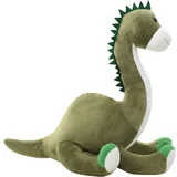 vidaXL Mekani plišani dinosaur brontosaur zeleni