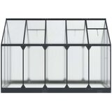  Rastlinjak v vrtu z vrati Antracit 183,5 x 303,5 x 207 cm, (5000288595) | Shoptok.si