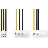 Nedis ccgp74210va015 2xmolex muski na pci express zenski 0.20m (za napajanje pci express kartica) | Eponuda.com