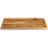 Stolna ploča 90 x 80 x 3,8 cm masivno drvo manga sa živim rubom | shoptok.hr