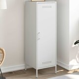  Visoka komoda bijela 36 x 39 x 113 cm čelična | shoptok.hr