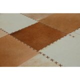 Kayoom USNJENA PREPROGA Mystic 160/230 cm rjava, večbarvno | Shoptok.si