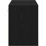  Garažni zidni ormarić od crnog konstruiranog drva | shoptok.hr