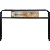 Maison Chic konzolna miza - miza ob steni 118x30x75 cm trden predelan les, (21786004) Cene