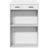 vidaXL Barski stol bijeli 102 x 70 x 103,5 cm konstruirano drvo | shoptok.hr