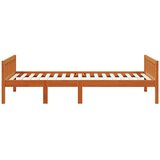  Dječji krevet bez madraca voštano smeđi 75 x 190 cm od borovine | shoptok.hr