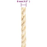  Vrv iz 100 % sisala 8 mm 25 m | Shoptok.si