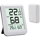 INF Notranji/zunanji brezžični termometer in higrometer White, (21265157) | Shoptok.si