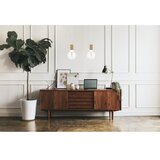  Luster na sajli MIROS 2xE27/60W/230V bela/zlatna | Eponuda.com