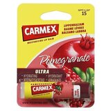 Carmex Pomegranate SPF15 zdravilen balzam v tubi z z okusom granatnega jabolka 4,25 g Cene