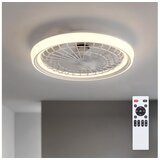 Brilagi LED prigušiva plafonski ventilator LED/40W/230V prečnika 48 cm bela + daljinski upravljač | Eponuda.com