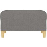  Tabure tamnosivi 70 x 55 x 41 cm od tkanine | shoptok.hr