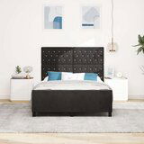  Krevetna konstrukcija Crna 160x200 cm Velvet | shoptok.hr