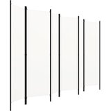 Sobna pregrada sa 6 panela bijela 300 x 180 cm | Eponuda.ba