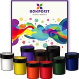 Komplet barv za gvaš klasične barve Kompozit Cene