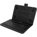 Avizar 10-palčna torbica za tablični računalnik s tipkovnico QWERTY, mikro-USB priključkom, vgrajenim podpornim stojalom - črna, (5000087274) | Shoptok.si