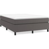  Okvir za krevet s oprugom sivi 140x200 cm od umjetne kože | Eponuda.com