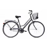 Capriolo bicikl CTB AMSTERDAM LADY 28HT grey-steel basket