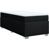 Maison Chic Box spring postelja - Vzmetna postelja z vzmetnico črna 90x200 cm blago SL22860, (21880400) Cene