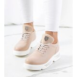 Gemre Beige Hollin Sneakers | Shoptok.si