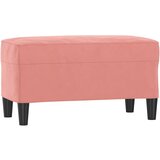  Klupa ružičasta 70 x 35 x 41 cm baršunasta | Eponuda.com