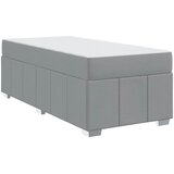  Krevetna konstrukcija Svijetlo siva 90 x 190 cm tkanina | shoptok.hr