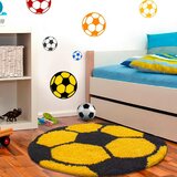 Ben'n'jen Otroška Preproga Fun, Ø 100cm, Rumena | Shoptok.si