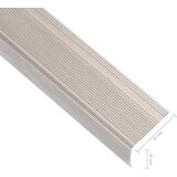  Rubnjaci za stepenice L-oblika 5 kom aluminijski 100 cm bež | shoptok.hr