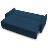 Bobochic Paris Tamno plava sklopiva sofa od samta 211 cm Marcel – | shoptok.hr