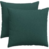  Jastučići za sofu 2 pcs Tamnozelena 45 x 45 cm tkanina | Eponuda.com