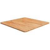  Četvrtasta stolna ploča svjetlosmeđa 60x60x1,5 cm od hrastovine | shoptok.hr