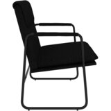  Klupa crna 100x64x80 cm od tkanine | Eponuda.com