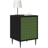  Noćni ormar GELEEN Crni hrast 36 x 33 x 51 cm Konstruirano drvo | shoptok.hr