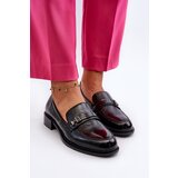 VINCEZA Women's Black Patent Loafers Nerilaja | shoptok.hr