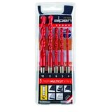 ALPEN 5-dijelni set univerzalnih burgija 4.0-10 mm HEX 0000100805100 cijene