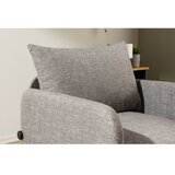 Atelier Del Sofa Fotelja na rasklapanje Saga Single, 68x70x66 cm, Svetlosiva | Eponuda.ba