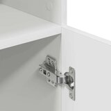 vidaXL Kuhinjski ormarić bijeli 57x41,5x131,5 cm izrađeno drvo | shoptok.hr