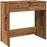  Radni stol boja starog drva 80 x 40 x 75 cm konstruirano drvo | shoptok.hr