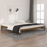  Okvir za krevet od masivne borovine boja meda 200 x 200 cm | shoptok.hr