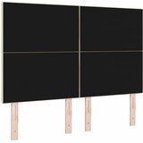 LED glava kreveta Krema 160 cm tkanina | shoptok.hr