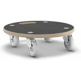 Wagner Transportna plošča MaxiGRIP, okrogla, GH 1108, plošča z vtisnjenim vzorcem, Ø 380 mm, nosilnost 250 kg | Shoptok.si