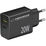Esperanza EZC105K mains charger 20W Black Cijene