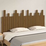  Stensko posteljno vzglavje medeno rjavo 166x3x80 cm borovina, (20738993) | Shoptok.si