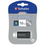 Verbatim USB Flash Disk 16GB Pin Stripe, USB2.0 usb memorija Cene