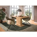 MID.YOU Raztegljiva Miza Marlon, Barva Hrasta, 150-190x90cm | Shoptok.si