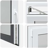  podrumski prozor RISOR 110x50 cm Okretno-nagibni DIN lijevi antracit - Antracit 110 x 50 cm (troslojni) 1 Naginjanje i okretan | shoptok.hr